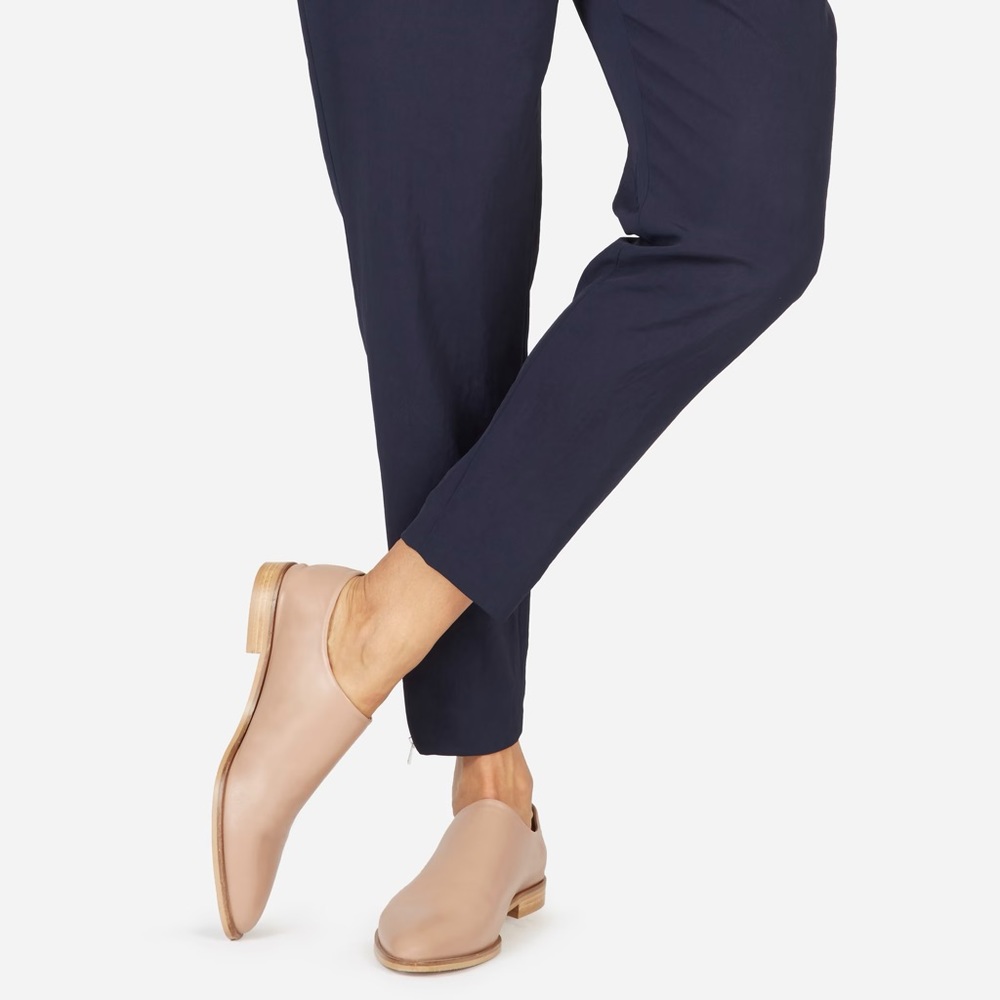 Everlane The Modern Babo Mule Sand Tan Leather Mule 8.5